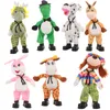 Robot Dog Toys Electronic Plush Dinosaur Sing liedjes Dancing Music Animal Pet Shake Head Cow For Children Birthday Gifts