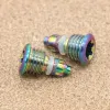 2st Bike Broms Spak Bleed Screws With O-Ring för Magura MT2 MT4 Titaniumlegering Bromsspak