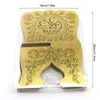 Alcorão Alcorão Holy Stand Stand Decor Ramadan Decor para Tabela Islã Mesquita Livro Muçulmano Prateleira Eid Mubarak Hollow Floral Stand Stander