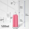 500mlポータブルトラベルハンドハンドビデのハンドヘルドアナル衛生doucheベビー大容量トイレトラベルパーソナルクリーナーボトル