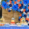 コーン爆発スターホイルバルーンポイントスパイク誕生日結婚式のポーブースバックドロップパーティー240328