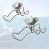 Marine Grade Steel 316 SS Fishing Rod Rack Holder Pole Bracket Support Clamp On Rail Mount 25or 32mm Boat Accessories