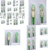 Wig Caps Beatless Snowdrop 39Quot Long Straight Fluffy Green Cosplay Heat Resistant Wigs8041946 Drop Delivery Hair Products Accessorie Ot2B1