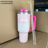 Tasarımcı Tumblers 40oz Yalıtım Paslanmaz Çelik Büyük Kapasiteli Çift İçecek Kupa Klasik Logo Baskı Taşınabilir Çok Molor Araba Kupası Ev Bira Bardağı Kutu