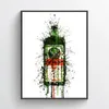 PEINTURES DE TOUVE RETRO RETRO Whisky Intage Drink Soft Drink Affiches et imprimés Wall Art Picture Pub Bar Home Casino Decor