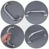 Bath Mats 2 Pcs Stainless Steel Handle Safety Handrail Metal Bracket Wall Mounted Toilet Guide Thickened Grab Bar