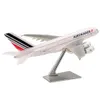 1 250 Harzflugzeugmodell Spielzeug Airbus 30 cm A380 Air France Kids Toys for Collection 240407