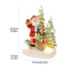 Christmas Light Up Musical Decor | Christmas Resin Table Display Figurines | Tabletop Accessories Decor Merry Christmas Tabletop