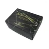 Confezione regalo in marmo ondulato scatole da stampa colorate Tuck Set di pacchetti in scatola top e cartone all'ingrosso