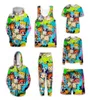 2022 NYA Fashion Cartoon Rugrats 90039S 3D Print Menwomen Casual Shorts Pants Tshirt Vest Sweatshirt Hoodies Zipper HOO6295661