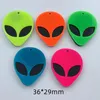 10pcs/pack Alien Arcylic Charms Earring Bracelet Necklace DIY Jewelry Making Keychain Accessories Charms
