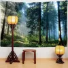 Scene Tree Forest Tapestry Tree Tapices Room Wall Art Home House Bedroom Eesthetic Decor för 2023 Tapiz Y2K Arazzi Hanging