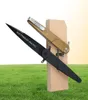 Outdoor folding camping knife BD4 double action edc hunting N690 blade stone wash tactical tool1382829