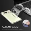 Shockproof Transparent Soft TPU Case for Pixel 7 Pro Silicone Back Shell Covers for Google 6a 6 6Pro Clear Fundas Coque Capa