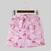 Heren shorts American Style Modieuze mannen vat roze geprinte patroon Incerun 2024 Casual Party Shows mannelijk verkopen S-5XL