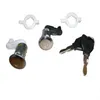 Vänster+höger bildörrlåsfatcylinder med 2 nyckel för Renault Megane Scenic Clio Master OE 7701468981 7701468982