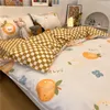 Copertura del piumone tigre carino casa Cuscino tessile foglio letto per bambini cover per bambini set re regina gemello grazioso set da letto kawaii