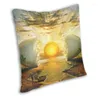 Kudde Salvador Dali Art Print Cover Double-Sided Printing Floor Case for Car Fashion Pillow Case Home Decoration