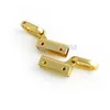 2-10PAIRS K Clip laterali in metallo oro per borse borsetta per borsetta clip con fibbia con fibbia pinzetti morsetti per le gusti per le gusti per gli accessori fai-da-te