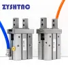 SMC Type Air Pneumatic parallel Gripper MHZ2-10D MHZ2-16D 6D MHZ2-20D MHZ2-25D 32D 40D S C Aluminium Clamps Finger Cylinder