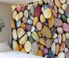 Audio di poliestere del libro a parete Elegante Decorazione per ara ad arazzi sospeso North America Sheets Cread Sheets Nature Marble 3D Tapestry R0411