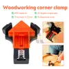 1/4PCS Woodworking Corner Clip Joinery Clamp 90/120 Degree Carpentry Sergeant Furniture Fixing Clips Picture Frame Corner Clamp