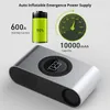 12V 1200A Peak Current Car Jump Starter Power Bank 10000mAh Air Pump Emergency Auto Battery Booster Startanordning