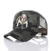 Cool Rapper American Bully Hip Hop Baseball Caps Cute Pitbull Dog Lovers Mesh Snapback Cap Animal Dog Mom Dad Trucker Hats YY388