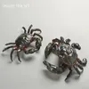 Creative Harts Te Pet Decoration Flushing Color Changing Crab Ornaments Chinese Art Accessories Home Flower Pot 240411