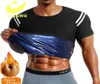 Lazawg Men Sweat SaunaベストウエストトレーナーSlimming Body Shapers Fajas Shapewearコルセットジム下着ファットバーンスリムタンクトップ2206299124615