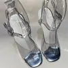 Dance Shoes 12 Cm High Heels For Model Runway Show Bikini Contest Rhinestone Soles Banquet Stage Summer Crystal
