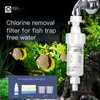 Aquariumfilter Fish Tank Tap Water verwijdering van chloorwaterzuiveringscartridge Romval De cholorine, waterfiltervervanging