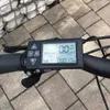 Display Ebike LCD de 24V/36V/48V com plugue à prova d'água para o painel de controle do controlador BLDC de bicicleta elétrica 861 Medidor de bicicleta eletrônica Parte de ciclismo