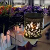 Candle Holders Aroma Oil Burner Scented Wax Melts Gift Candles Plug Electric Wrought Iron Warmer Office Heater