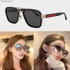 Sunglasses Fashion designer men and women Lunettes de Soleil metal sheet pilot style mirror frame oval frame mirror legs threedimensional pattern symbol driving SP