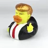 Maga Trump Cap Ducks Pvc Bath Floating Water Toy Party levererar roliga leksaker gåva