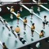 1/6/12pcs 36mm de cortiça Mesa de madeira sólida Bola de futebol de futebol Babyfoot Games Póbola FuSball Desktop Table Soccer Babyfoot