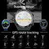 Смотреть NFC Smart Watch Men Pull Touch Screen Screen Bluetooth Call GPS Track Compass IP68 ECG ECG 1,5 дюйма Smart Wwatch для Android iOS