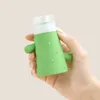 Storage Bottles Eco-Friendly Transparent Lid Silicone Bottle Sustainable Plastic Product For Shampoo And Body Wash