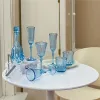 Classic 1/6 Scale Miniature Dollhouse Decanter Flute Mini Wine Glass Kitchen Tableware for Barbies Blyth Doll Accessories Toy