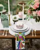 Tovaglioli di uccelli colorati messicani set di tessuti fazzoletto per matrimoni festeggiate tovaglioli da tè di compleanno