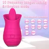 G Spot Nipple Massager vrouwelijke masturbator sexy speelgoed voor vrouwen tong likken vibrator clitoris stimulator orale vibrerend