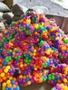 50 pezzi Colori palle di plastica per bambini da 5,5 cm per bambini giocate tende da esterno oggetti di scena giocattolo per infantili bebe nuotare giocattoli da bagno