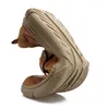 Chaussures décontractées Locs en cuir véritables pour hommes conduisant des baskets confortables