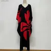 Robes décontractées de base plus taille L-5xl Bohemian Women Maxi Robe 2023 AUTOMME CONCUSTURE CAS CASCOST VERSTIDOS VERSTIDO