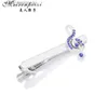 Clipes de tie meirenpeizi tie clip music Note abaflinks masculino clássico relógio tie clip metal tie ty