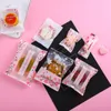 100 stcs Nougat Hot Seal Bags voor koekje snoep Mooncake Baking Packaging Wedding Nieuwjaar Feest Handgemaakte snack Plastic zakje