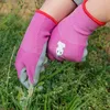 Kids Gardening Gloves 4 Pairs Anti Bite Cut Collect Seashells Children Toddlers Protective Planting Garden Lawn Work Gadget