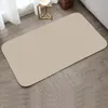 House Entrance Mat Indoor Solid Color Doormat Mat for Hallway Rug Kitchen Carpet Foot Door Bathroom Bath Floor Prayer Bedroom