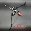 Mini Recurve Bow portátil poderoso mirar arco e arco